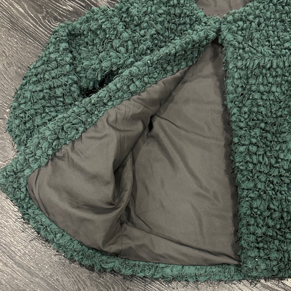Zara Textured Green Jacket - Picture 4 of 4